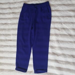 J Crew Drawstring Cuffed Pant Blue Size 4
